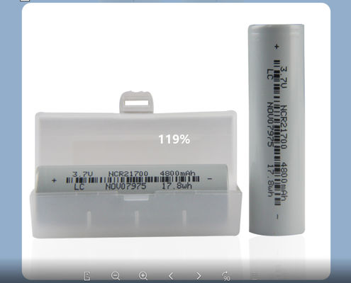 21*70mm wieder aufladbare Taschenlampenbatterie 21700 3,7 V Li Ion Battery 4800mah