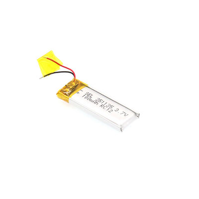 Wieder aufladbare Lithium-Polymer-Batterie Lipo-Batterie-3.7V 100mah spielt Elektrowerkzeuge