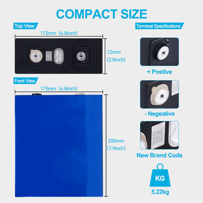 Lithium-Ion Battery Packs For Power-Sonnensystem 3.2Volt 280ah 1C kundenspezifisches