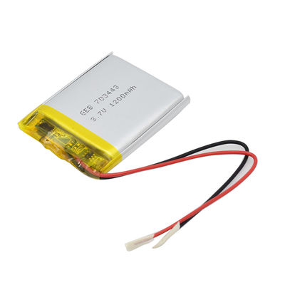 Lithium Ion Polymer Battery 0.2C 3.7v 1200mah
