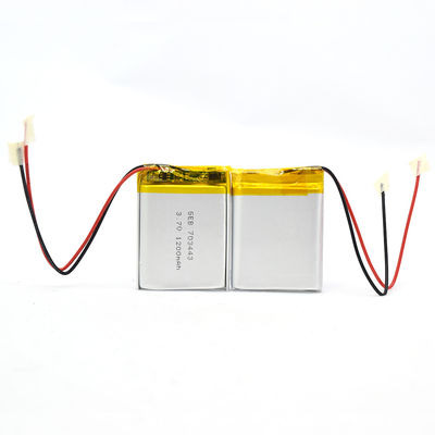 Lithium Ion Polymer Battery 0.2C 3.7v 1200mah