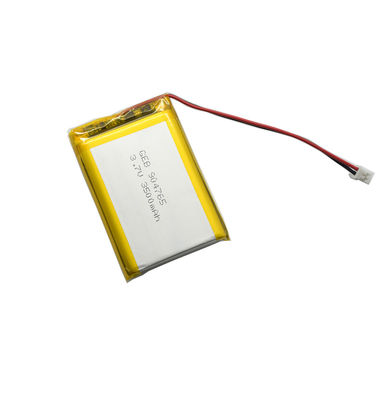 wieder aufladbare 904765 Lipolymer 3.7v 3500mAh lipo Batterie mit Verbindungsstück