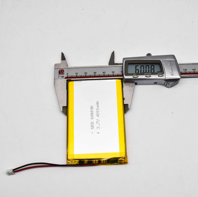 Wieder aufladbare 606090 Lipo Art Lithium-Polymer-Batterie Li Ions 3,7 V 4000mah