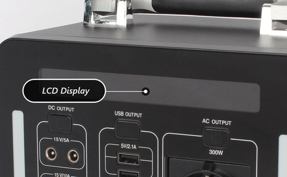 Tragbarer Generator 110v 300wh 300w im Freien/kleines tragbares Kraftwerk