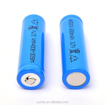 Wieder aufladbares 14500 Zyklus-Leben Lifepo4 3,2 V 600mah Batterie-800times
