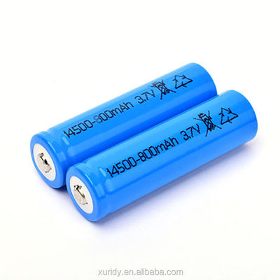 Wieder aufladbares 14500 Zyklus-Leben Lifepo4 3,2 V 600mah Batterie-800times