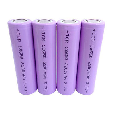 wieder aufladbare Lithium-Batterie 1C 1800mAh 2200mah 2400mah 2600mah 3,7 V 18650