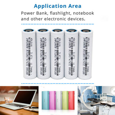 Hohe Kapazität 3.7V 3200mAh Lithium Ion Battery Cylindrical INR 18650
