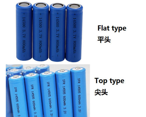 14500 3.2V600mah Batterie des Lithium-LiFePO4