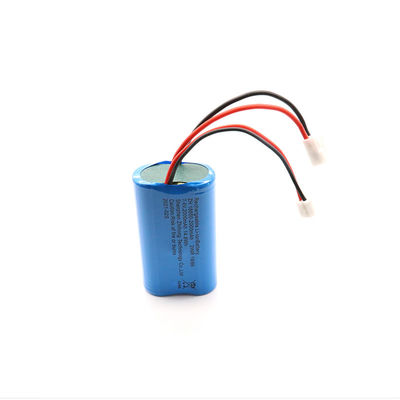 Positions-Anschluss 600 Gewohnheits-Lithium Ion Battery Packs der Zeit-18650 7,4 V 2000mah