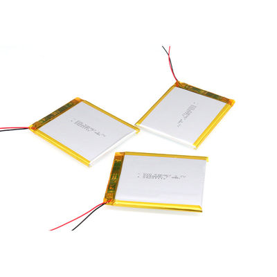 CER RoHS-Zustimmung 555165 3,7 Lithium-Polymer-Batterie-Zelle V 2000mah