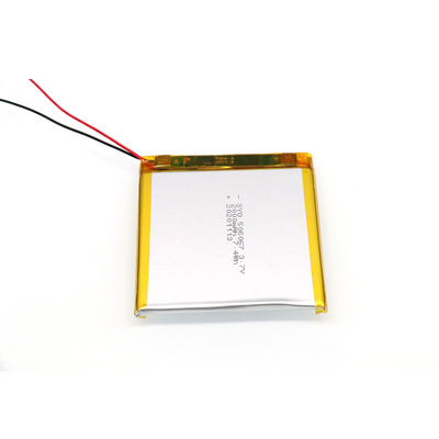 CER RoHS-Zustimmung 555165 3,7 Lithium-Polymer-Batterie-Zelle V 2000mah