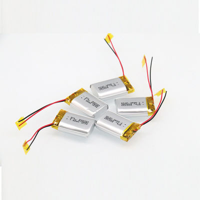 UN38.3 902030 Lithium Ion Polymer Battery 3.7v 500mah herum 500mal
