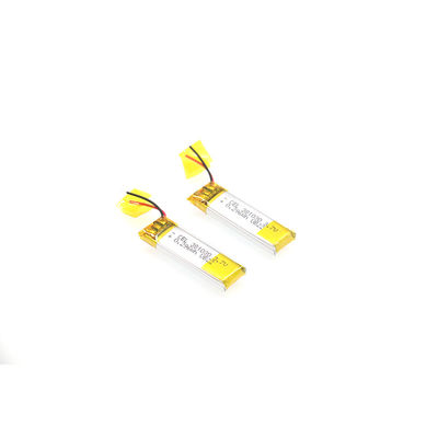 Ion Polymer Battery Smart Wearable-Produkte des Lithium-IEC61233 Standard-3.7V80mAh