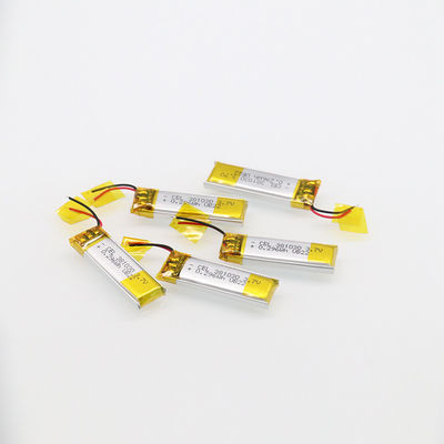 Ion Polymer Battery Smart Wearable-Produkte des Lithium-IEC61233 Standard-3.7V80mAh