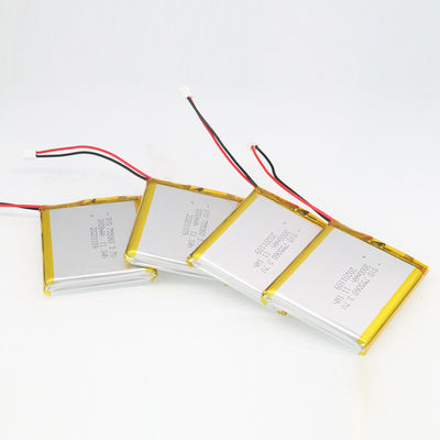 Quadrat-wieder aufladbares Lithium Ion Polymer Battery Pack 3,7 V 3000mAh 11.1Wh