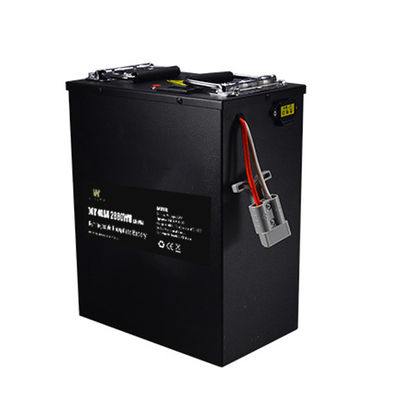 Schwarzes Lithium Ion Motorcycle Battery With Bms Lifepo4 72V40Ah