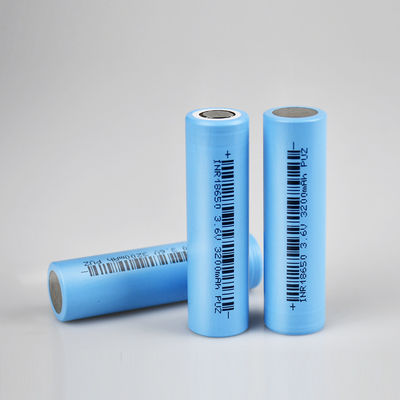 Lithium-zylinderförmige Batterie-tiefe Zyklus-Zelle 11.744Wh INR18650 3200mAh