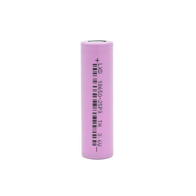 maximales 3.6v 2500mah 18650 Lithium Ion Battery Lithium Cylindrical Cells 3C