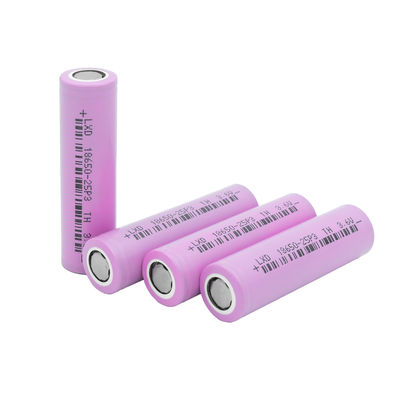 maximales 3.6v 2500mah 18650 Lithium Ion Battery Lithium Cylindrical Cells 3C
